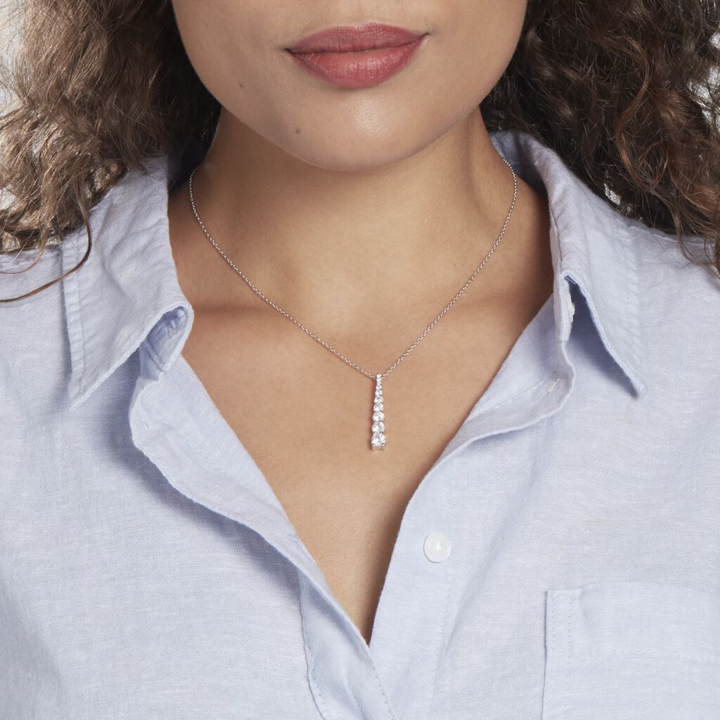 Collier Chiron Argent Oxyde