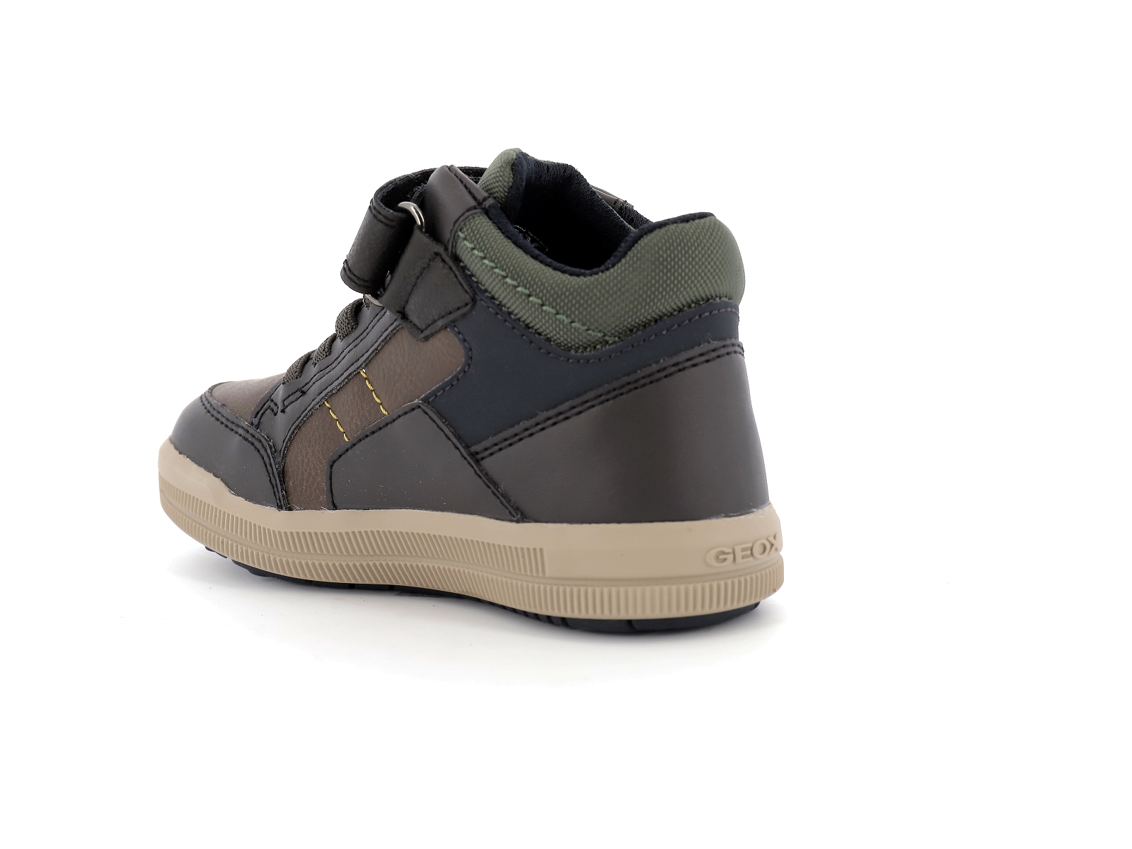 Geox-J ARZACH BOY-J044AA Matières combinées Cafe
