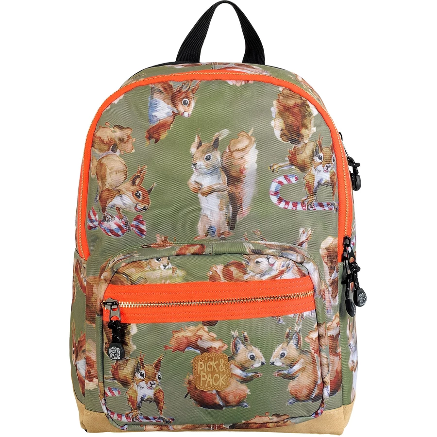 Pick & Pack Rucksack Squirell grün
