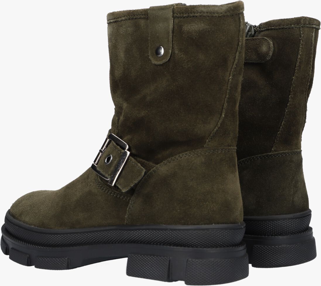 TON & TON groene ton & ton enkelboots lunt