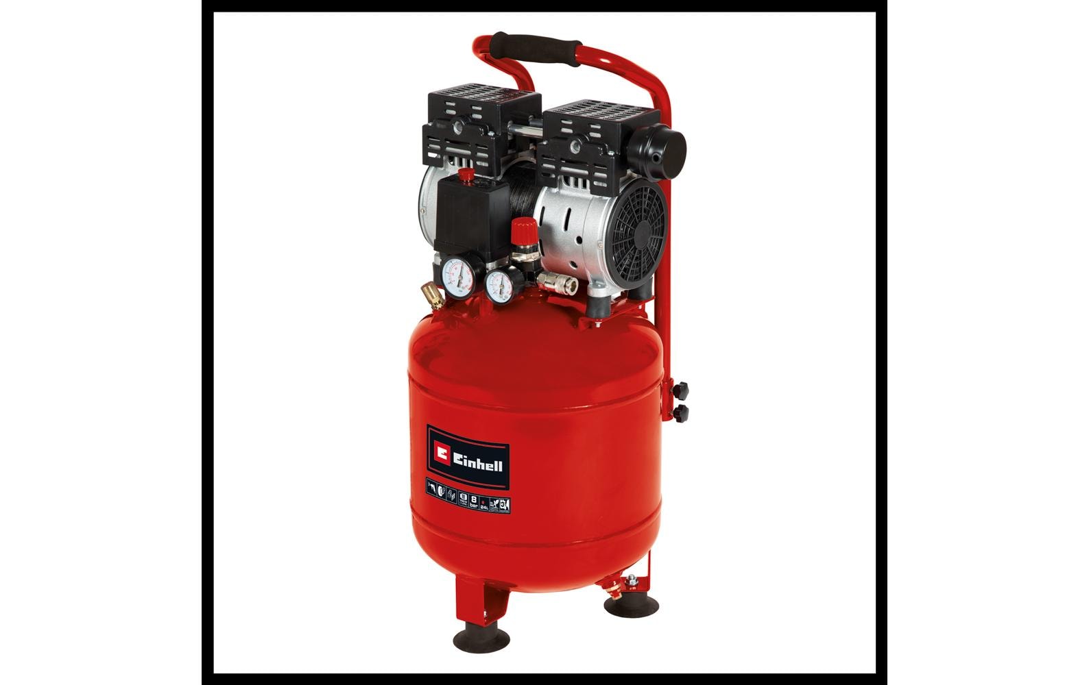 Kompressor TE-AC 24 Silent<br>Flüsterkompressor mit geringer Geräuschentwicklung