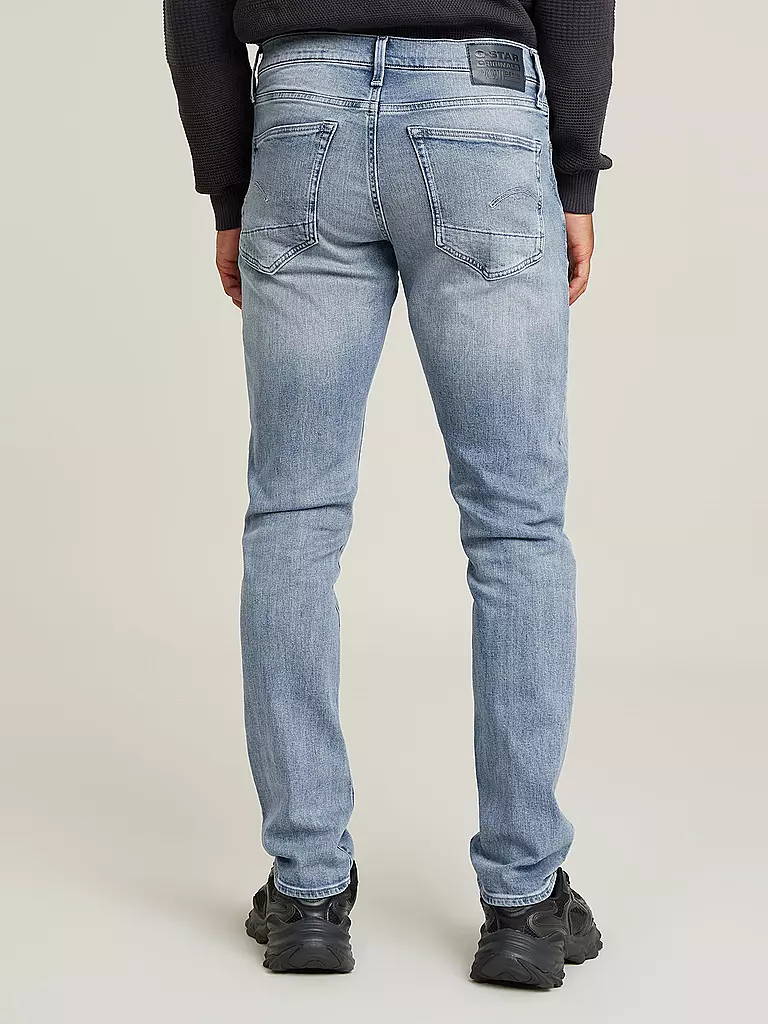 G-STAR RAW Jeans Regular Tapered Fit 3301 blau