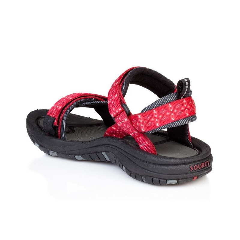 Source Gobi Tribal Red dames sandalen