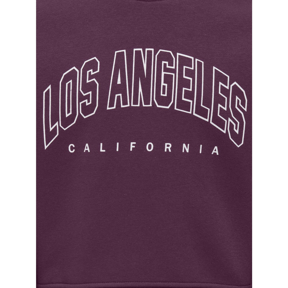 Køb kids ONLY Mauve Wine Los Angeles - California Kogsweat Life Ls Crew Ovz Stat Swt Noos