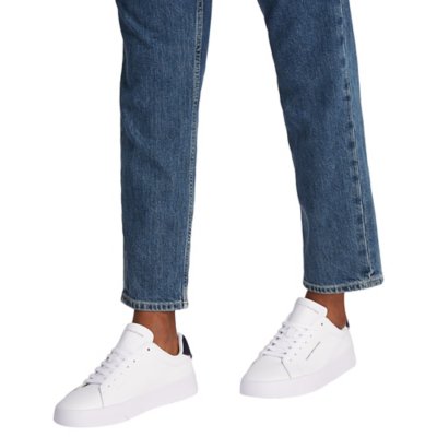 Sneakers homme Th Court Lth Detail Ess TOMMY HILFIGER