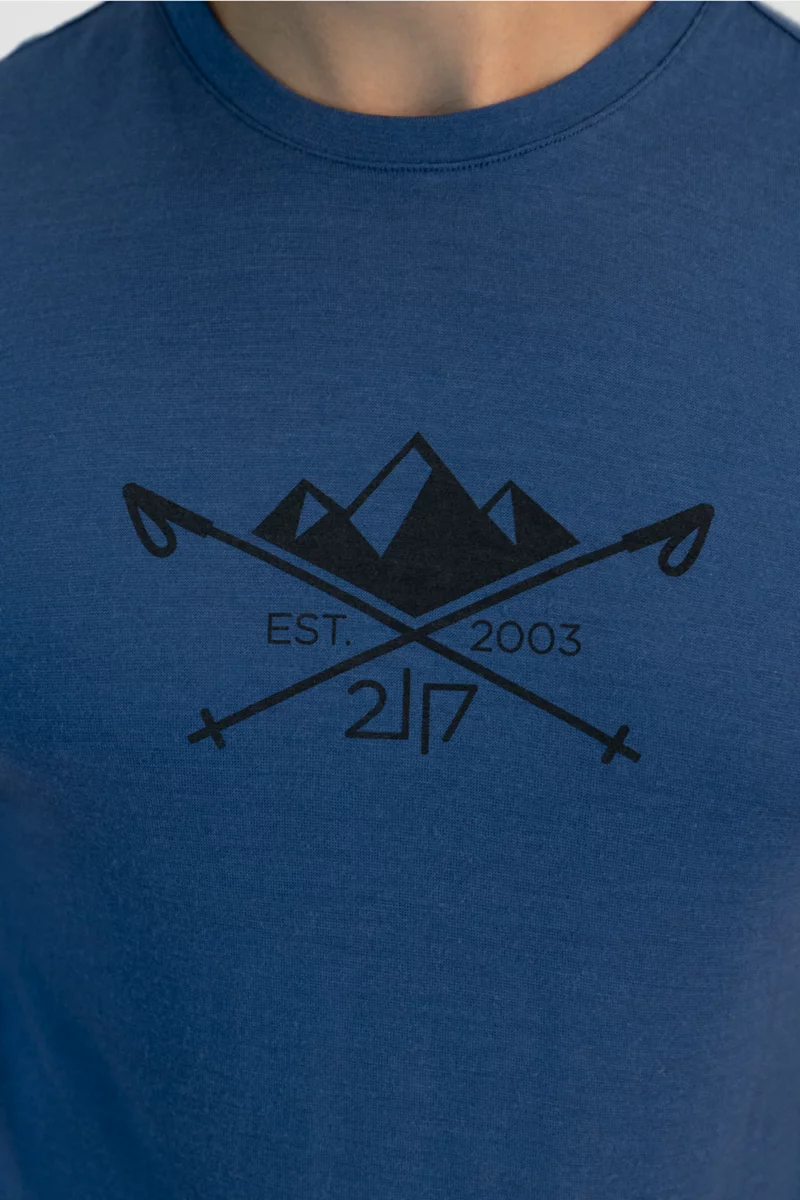 2117 OF SWEDEN Oppeby Merino Herren T-Shirt