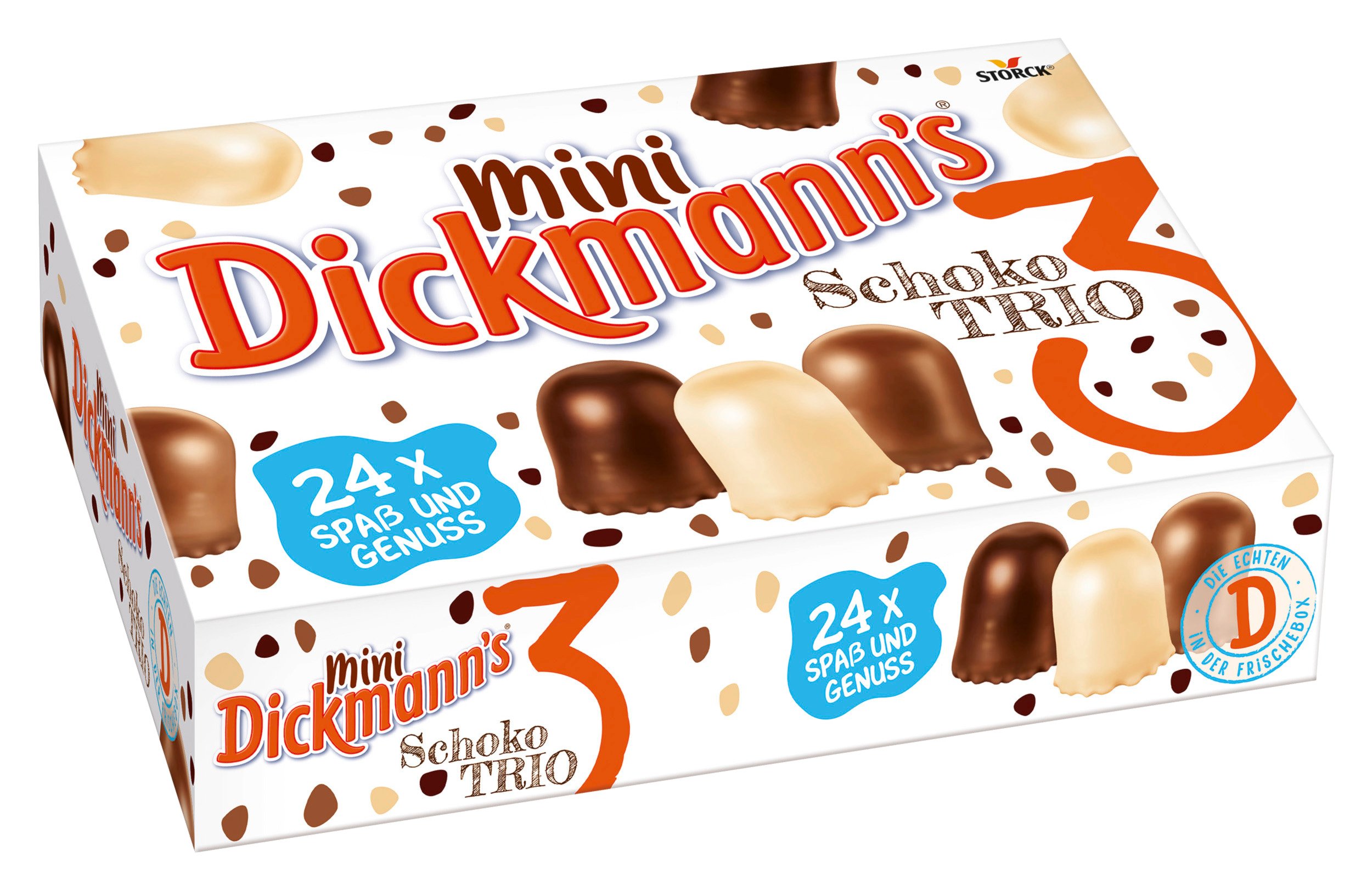 Mini Dickmann´s Schoko Trio 24er