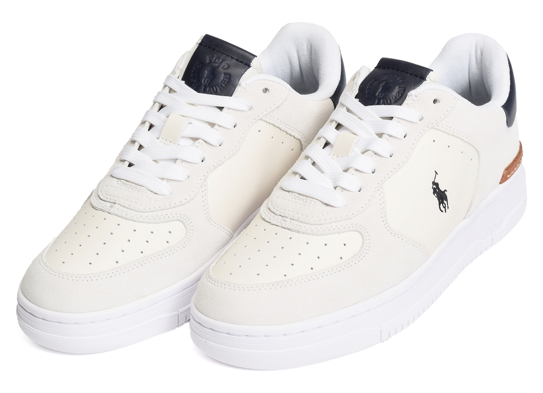 Masters court blanc bleu