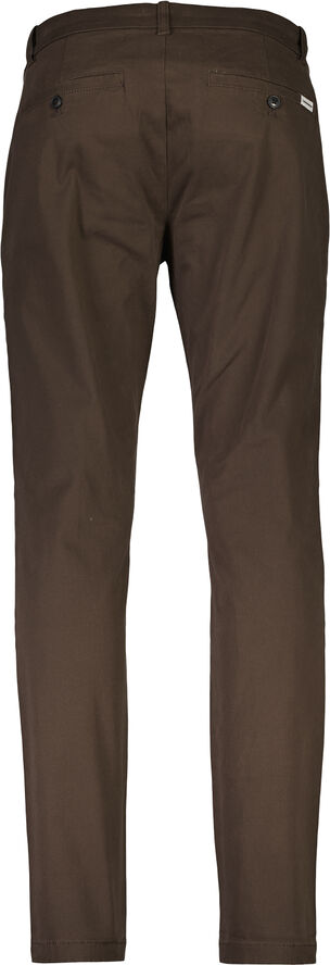 Lindbergh Superflex chino pants Deep brown