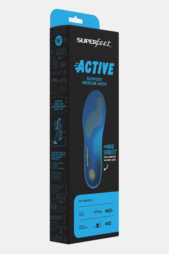 Superfeet Superfeet Active Support Medium Inlegzool