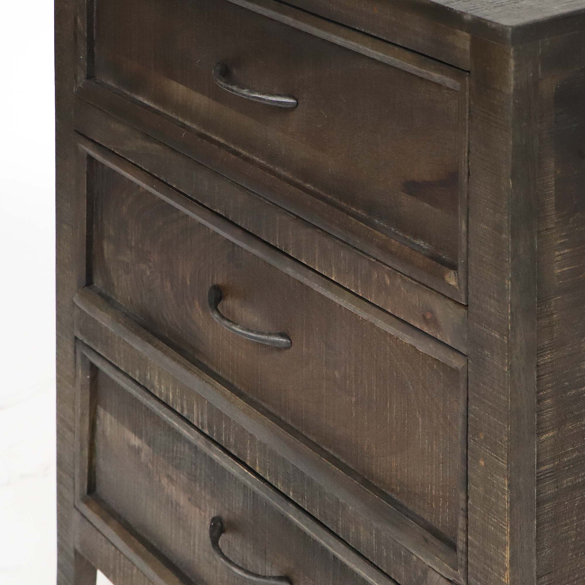 Kommode 'Pint' aus Mangoholz, braun, B 82 cm, H 91 cm, L 42 cm von fischer's lagerhaus