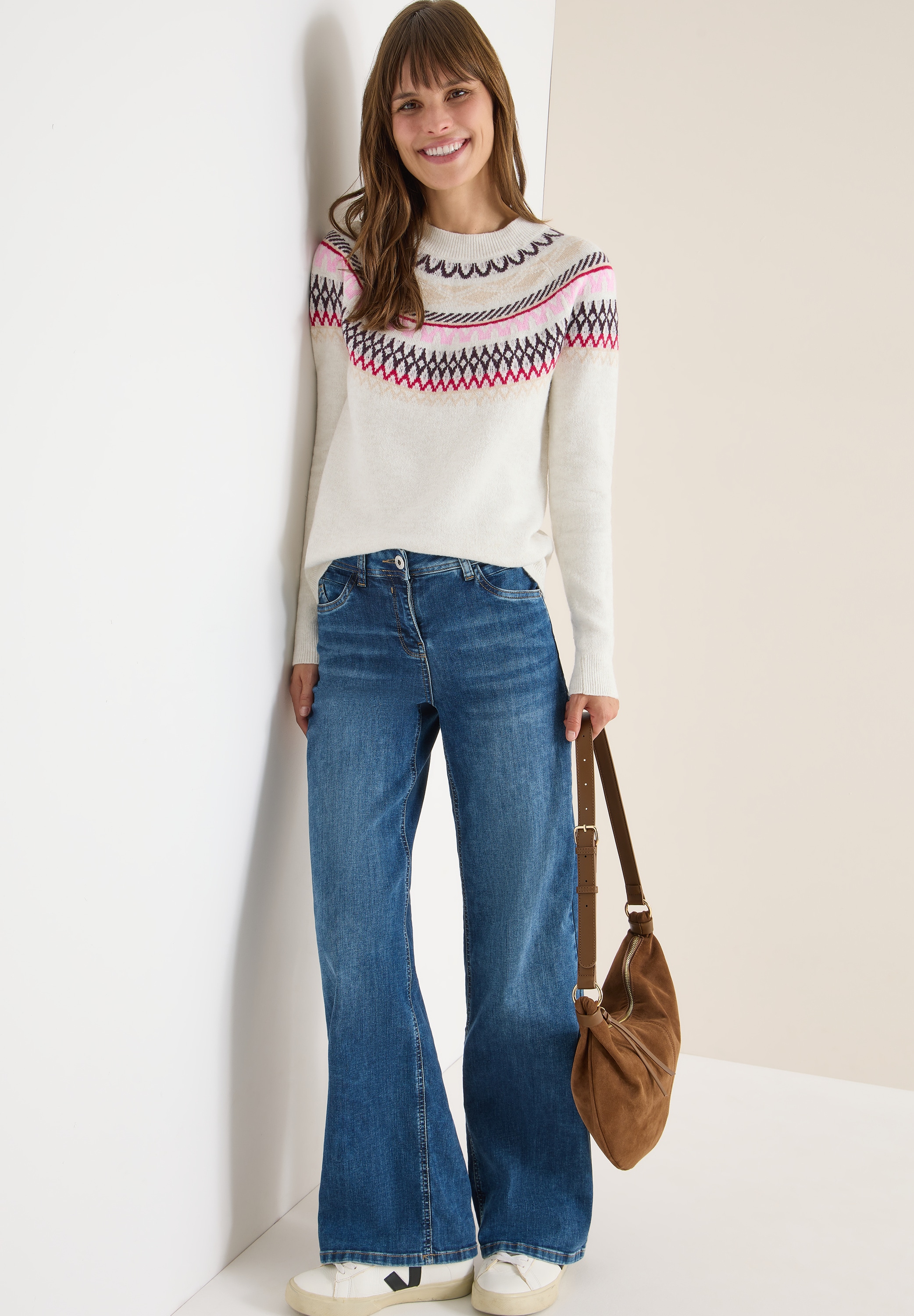Cecil Strickpullover , mit Norweger-Muster