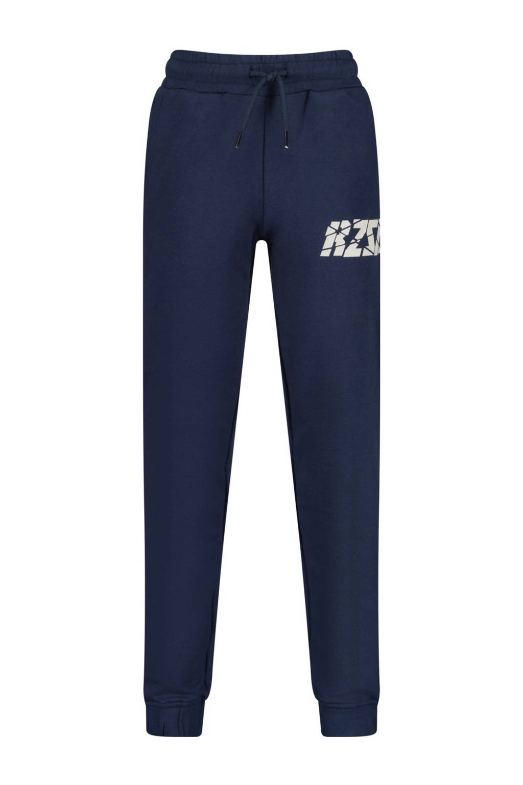 Raizzed tapered fit joggingbroek Rodo met logo donkerblauw