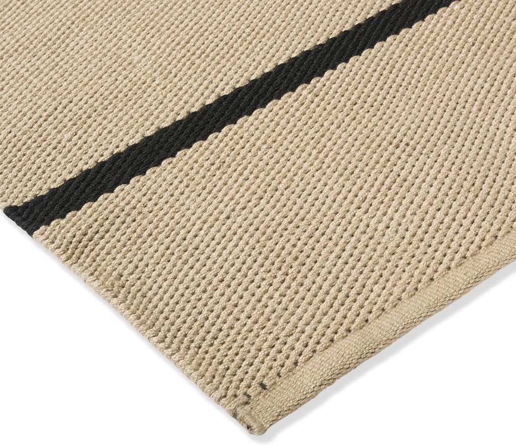 Vloerkleed Charcoal Black 496805 Deck  | Brink & Campman