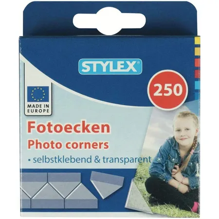 Stylex Fotoecken, selbstklebend, 250 Stück