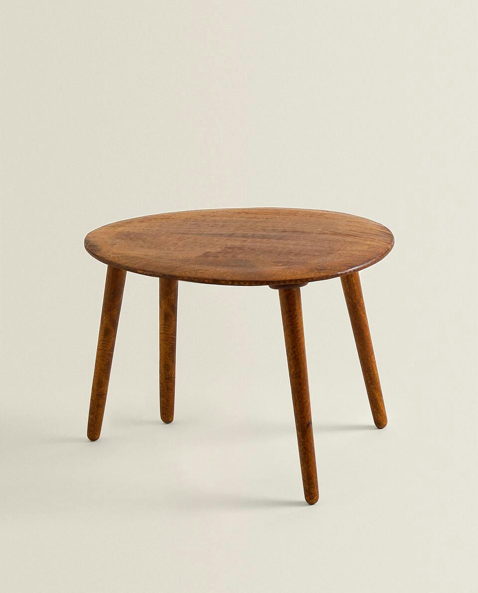 MESA DE MADEIRA COM BISEL
