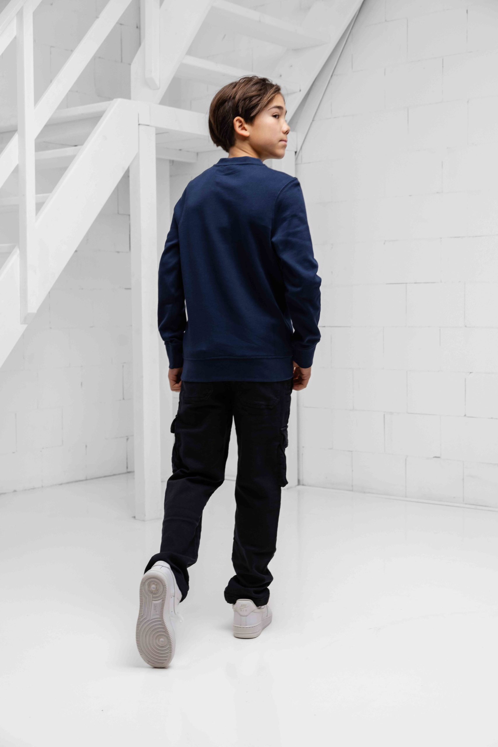 Vingino X Messi Celebration Sweater Kids Donkerblauw