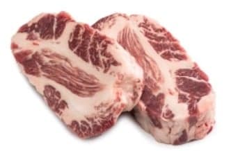 Spanisches Iberico Schweine Nacken Steaks