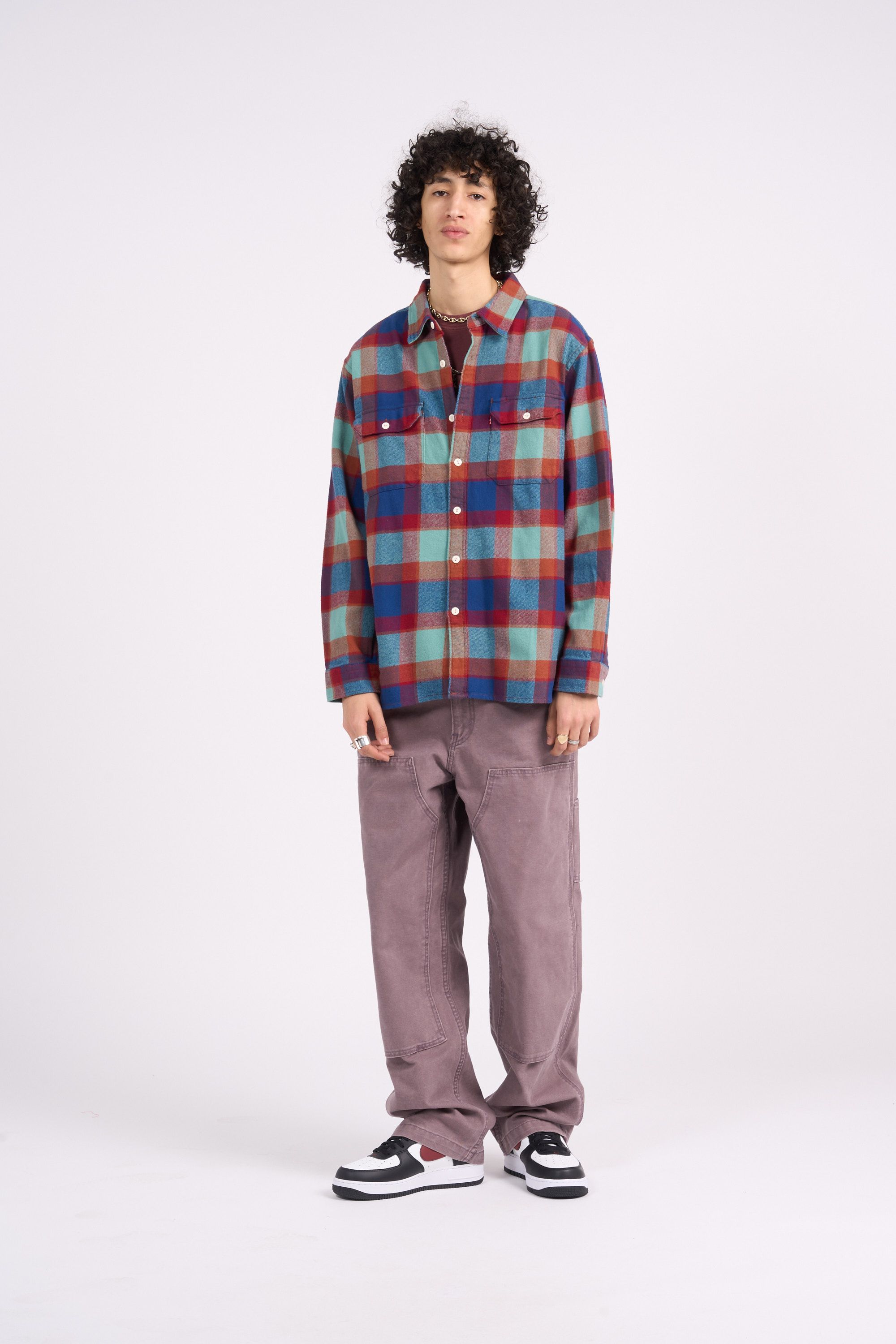 LEVI'S Jean 568 STAY LOOSE DBL KNEE Violet