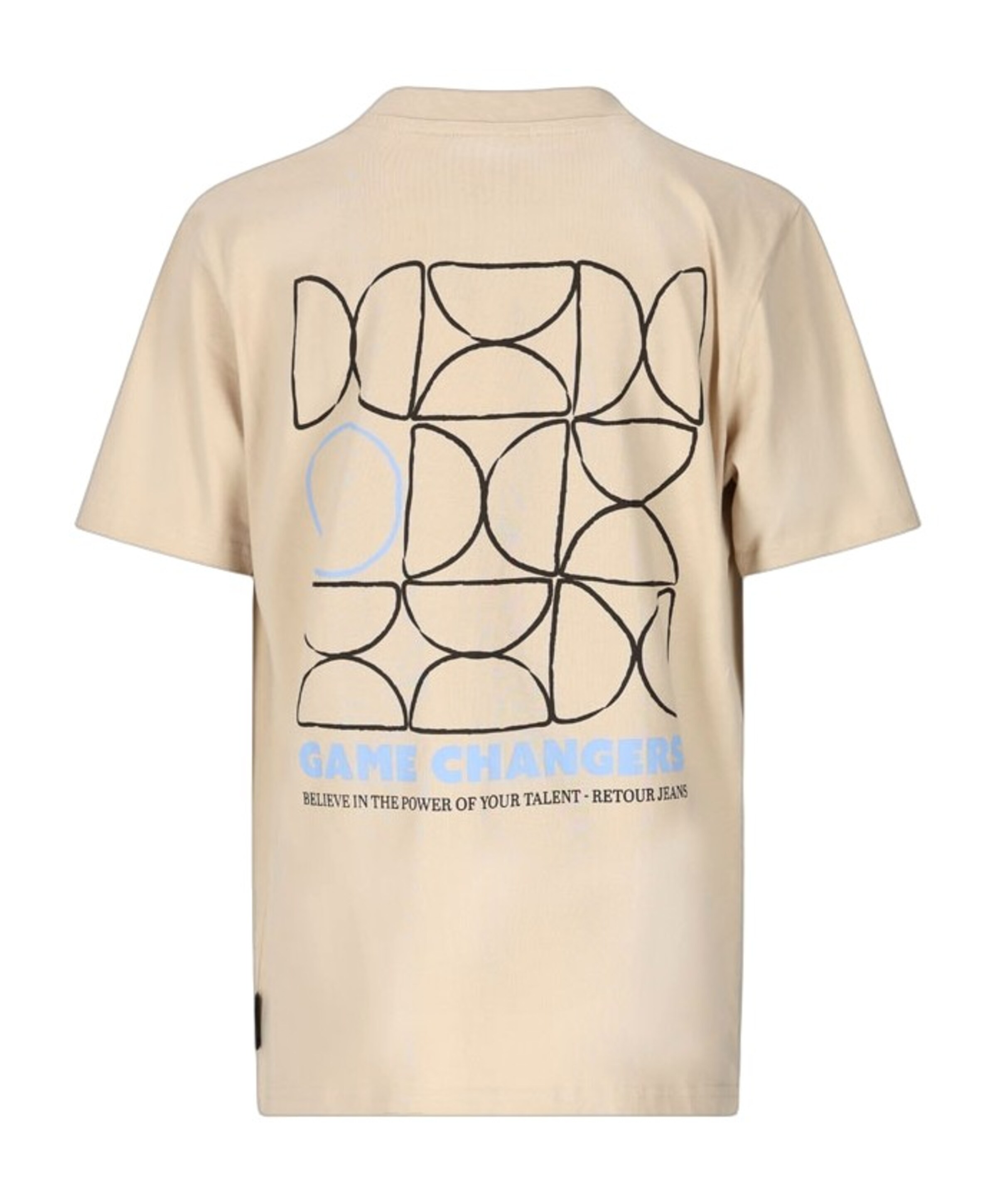 Retour Jongens T-shirt ecru