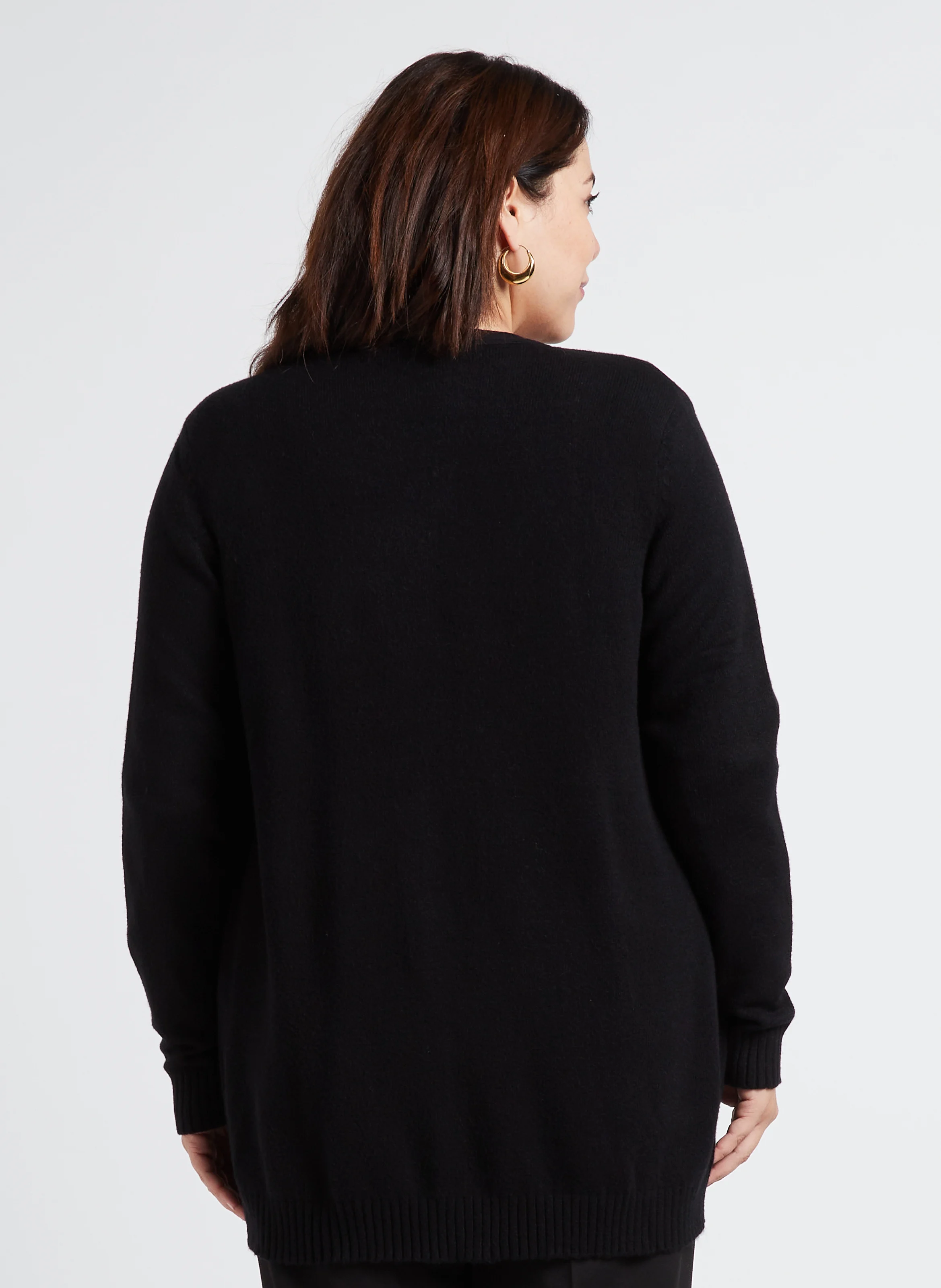 RIL - Cardigan ouvert | Noir