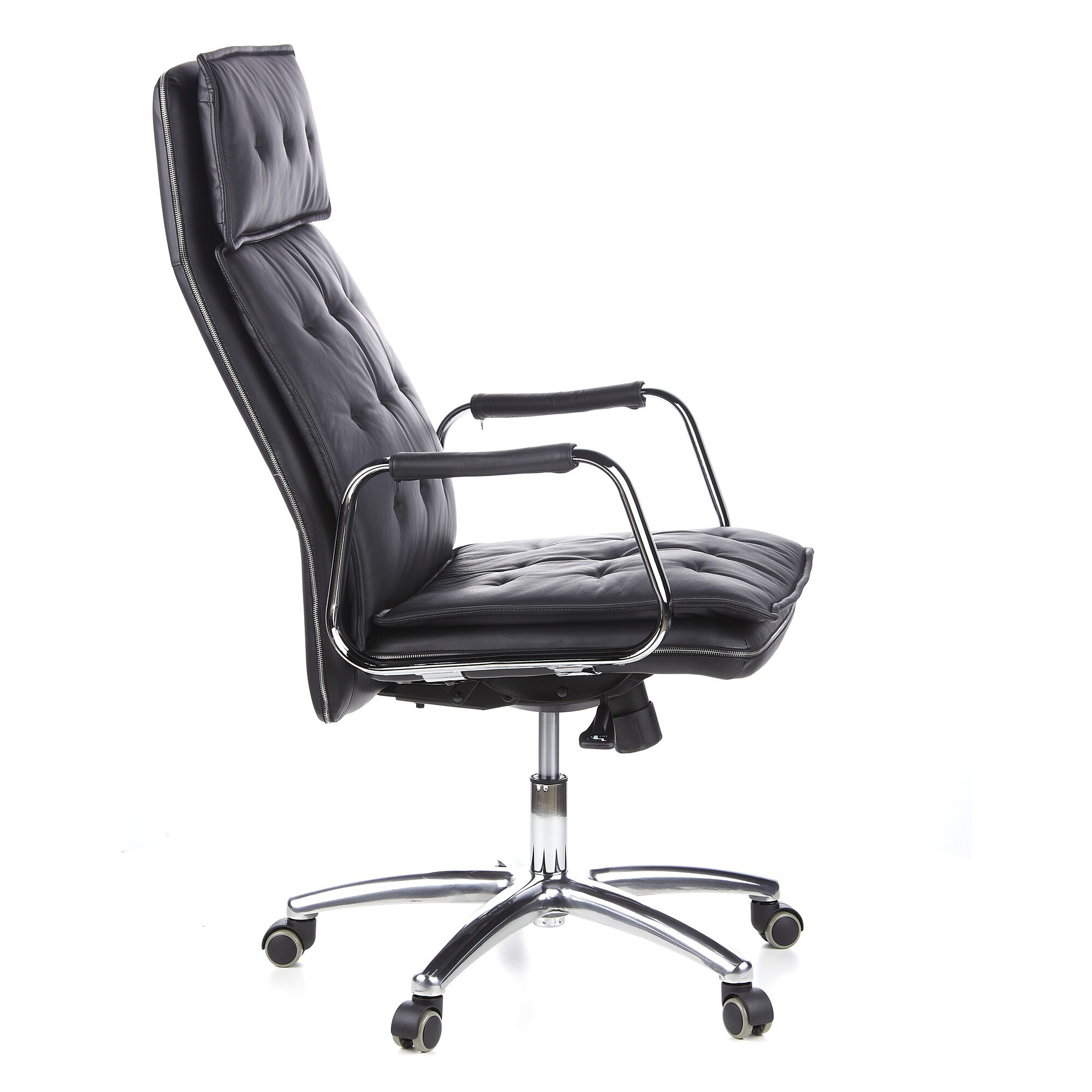 Profi Chefsessel VILLA 20 Leder mit Armlehnen hjh OFFICE
