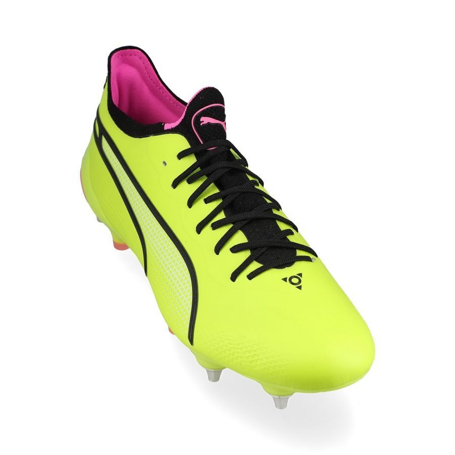 PUMA King Ultimate SG Phenomenal - Electric Lime/Noir/Poison Pink