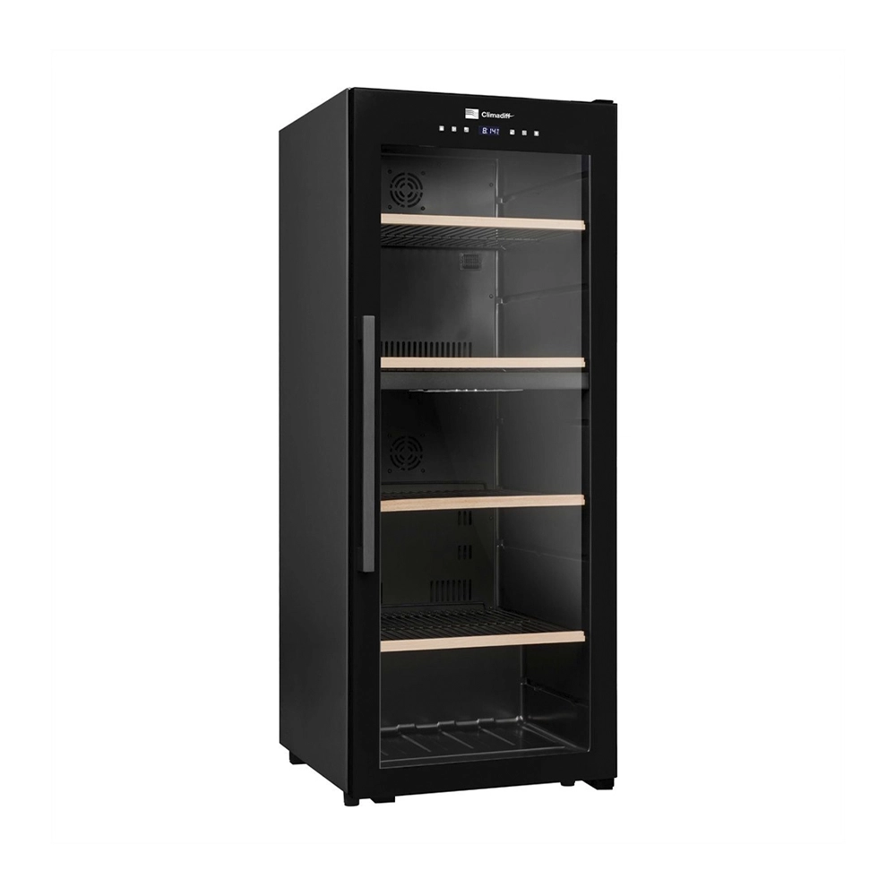 Climadiff CLD115B1 Weinkühlschrank 110 Flaschen 2 Zonen