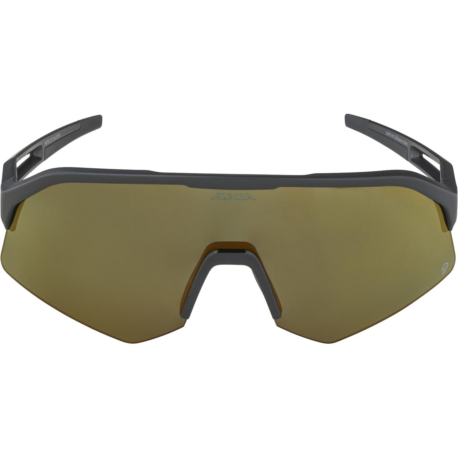 Alpina Sonic HR Q Sonnenbrille black matt