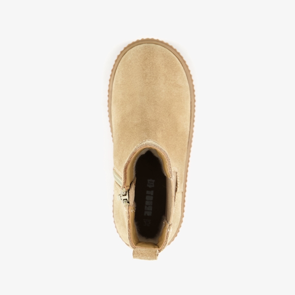 Groot leren meisjes chelsea boots