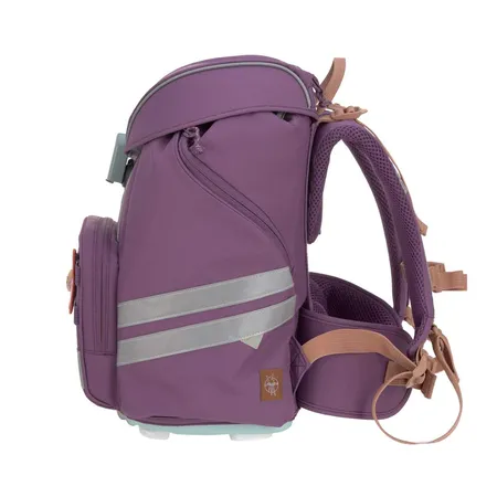 Lässig Schulranzenset Unique Purple, 7-teilig