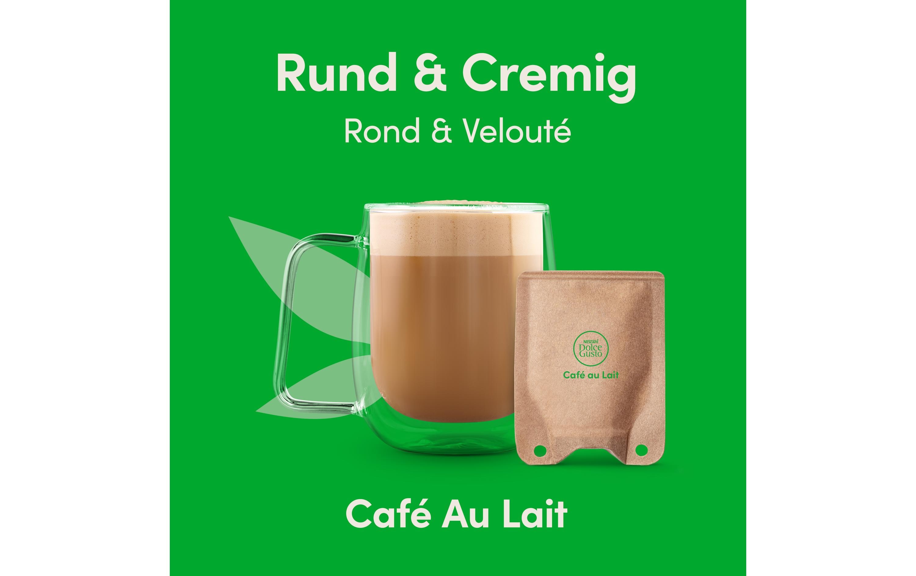 Sachets Café au Lait 12 PortionenSachets für die Nescafé Dolce Gusto NEO Kaffeemaschine von Delonghi