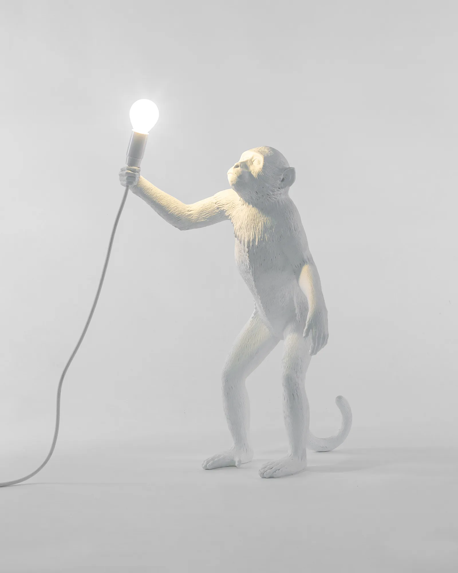 Seletti MONKEY LAMP RESIN LAMP - STANDING - EU PLUG