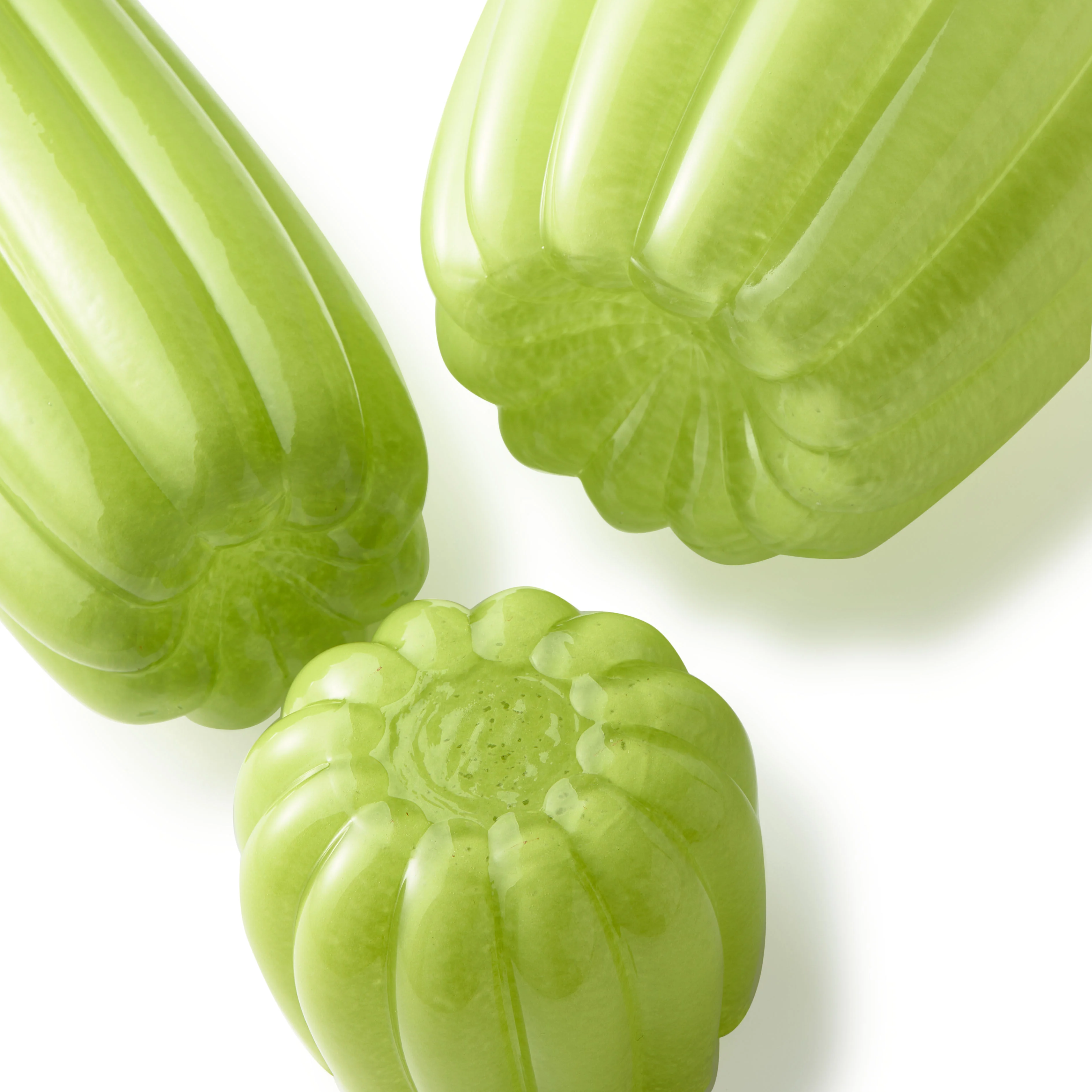 MELON - Photophore verre | Vert