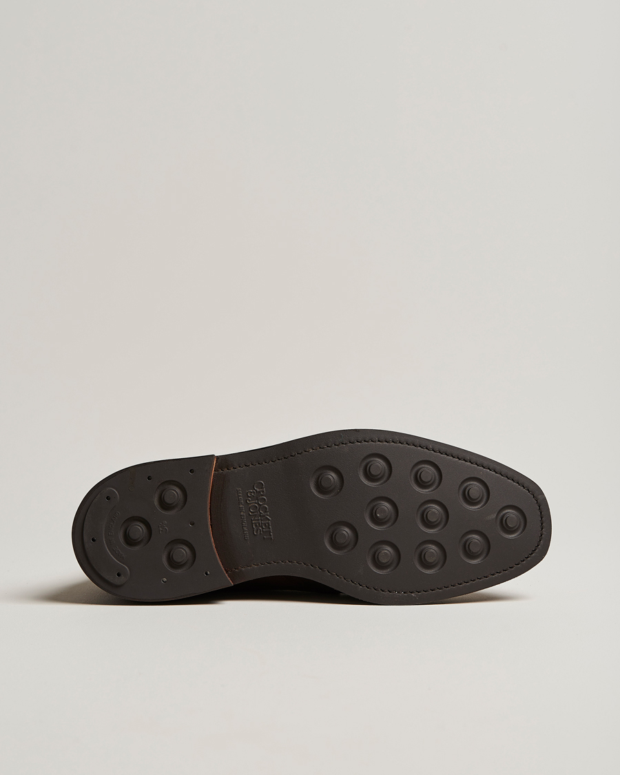 Crockett & Jones Molton Chukka Dk Brown Rough-Out Suede