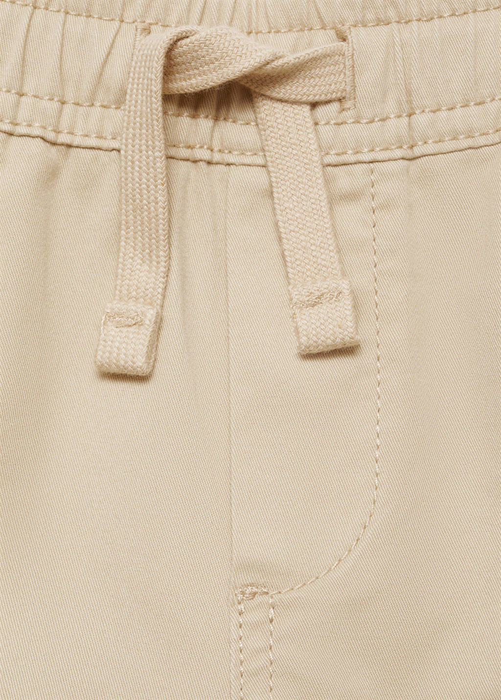 Mango Kids cargobroek lichtbeige