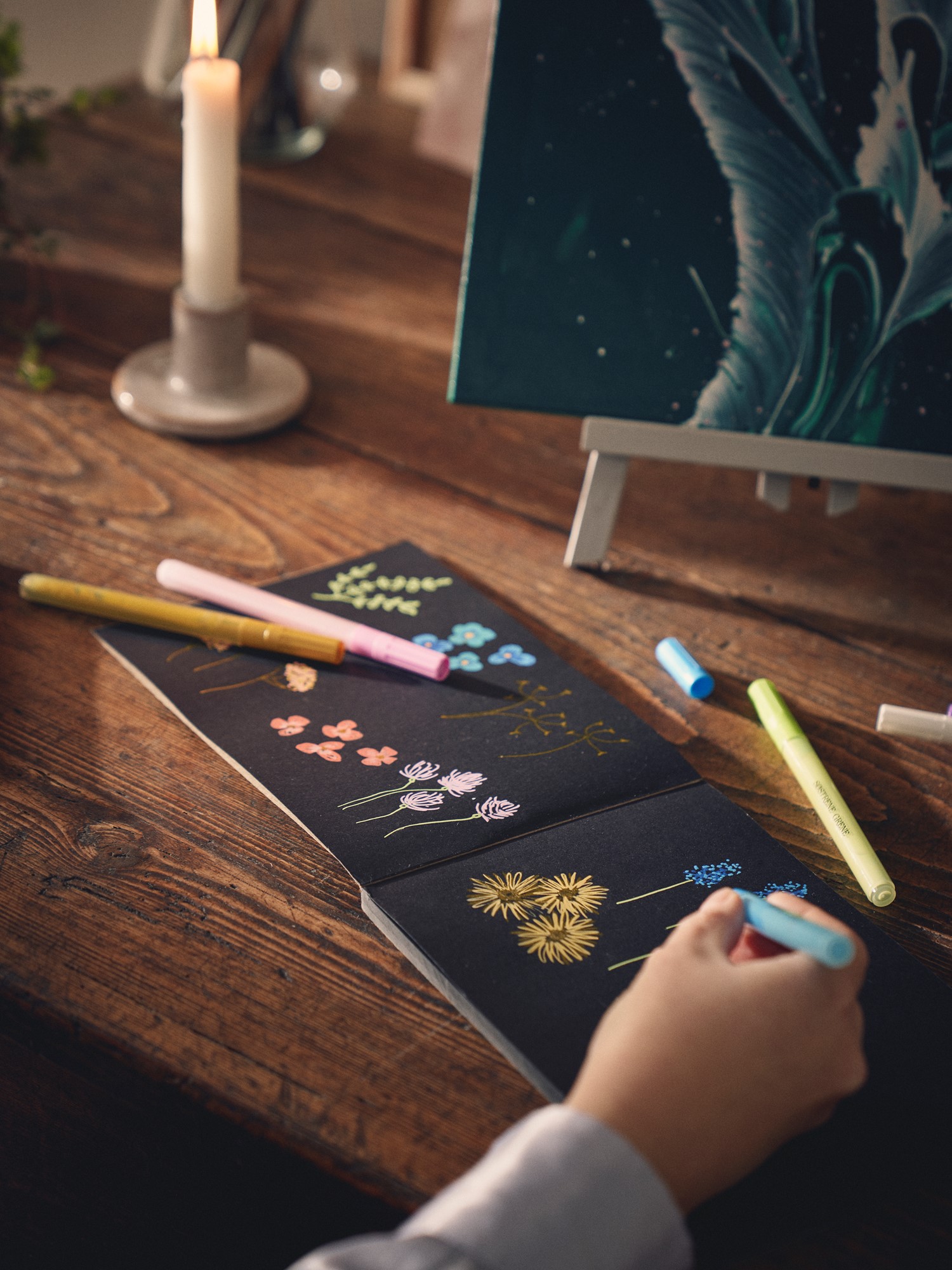 Akvarelblok A5 | Papir. 30 ark. | Black
