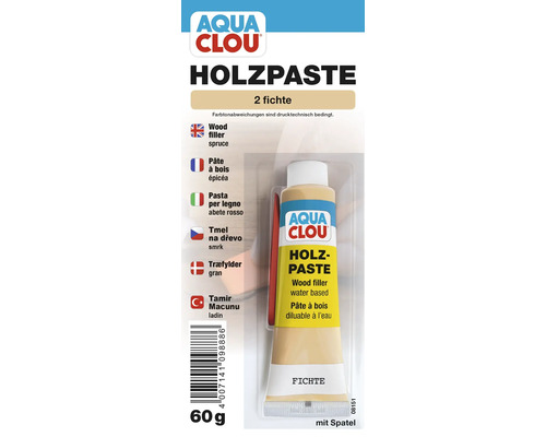 Clou houtpasta sparrenhout 60 g