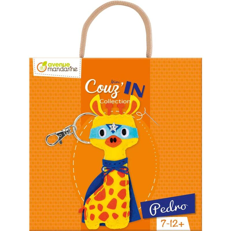 Mini Couz'IN, Pedro la girafe - Jaune