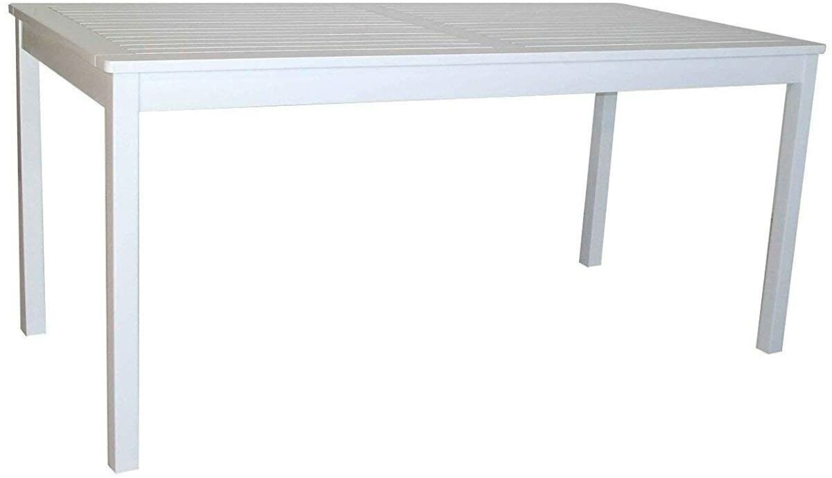 Sedex Gartentisch Allborg 165x80cm weiß gewischt