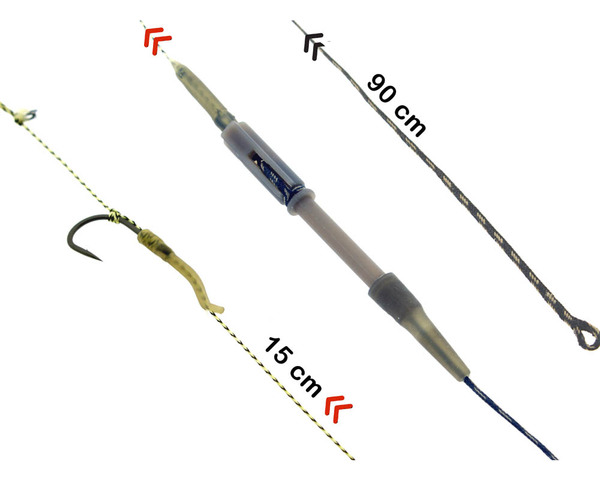 Bas de ligne PB Products R2G Inline SR Leader   2 Line Aligner Rigs