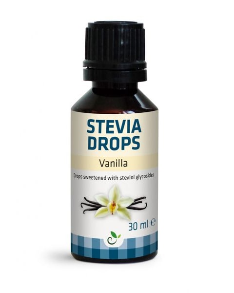 Funksjonell Mat Steviadråper Vanilla 30ml