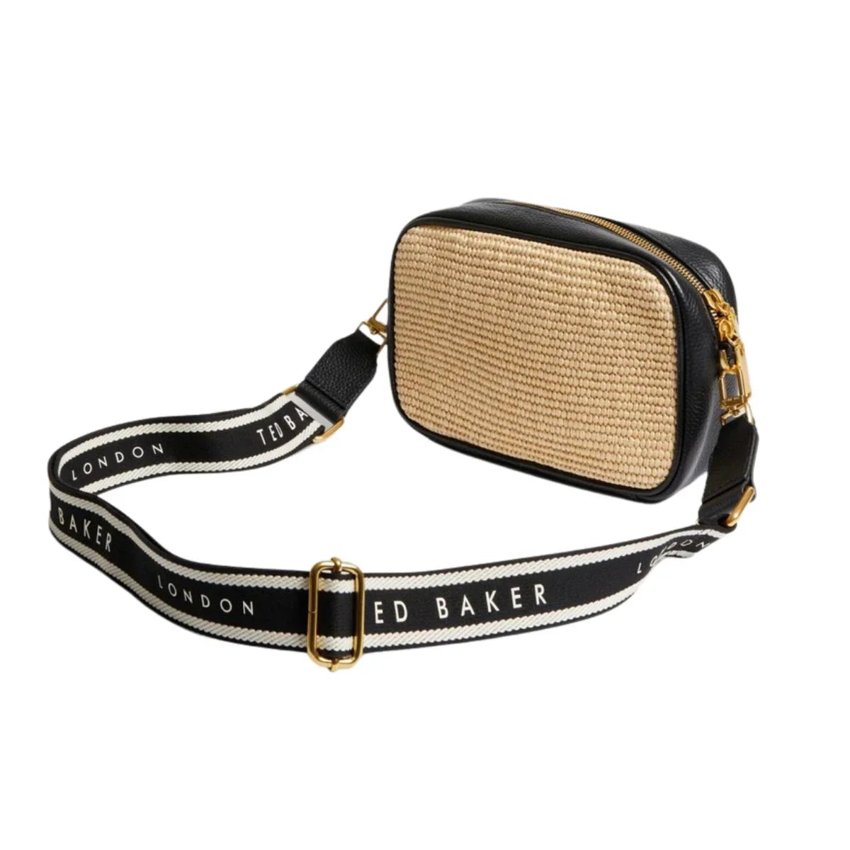 Ted Baker | Bardas Webbing Faux Raffia | Camara bag