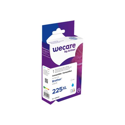 Cartouche compatible Brother LC225XL - cyan - Wecare