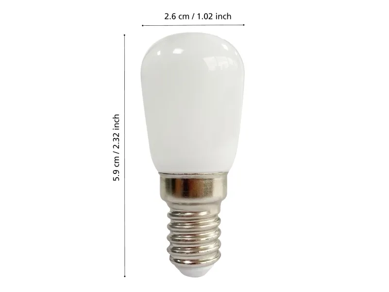 EGLO E14 LED ST26 opal parfumepære med varmt hvidt lys