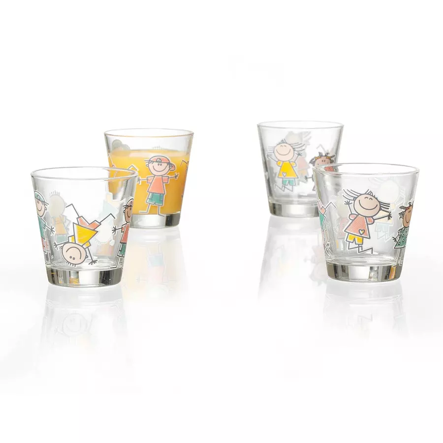 Ritzenhoff & Breker GmbH & Co. KG Trinkglas Boys BEST FRIENDS 270 ml bunt