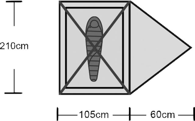 Origin Outdoors Snugly Kuppelzelt für 1/2 Personen