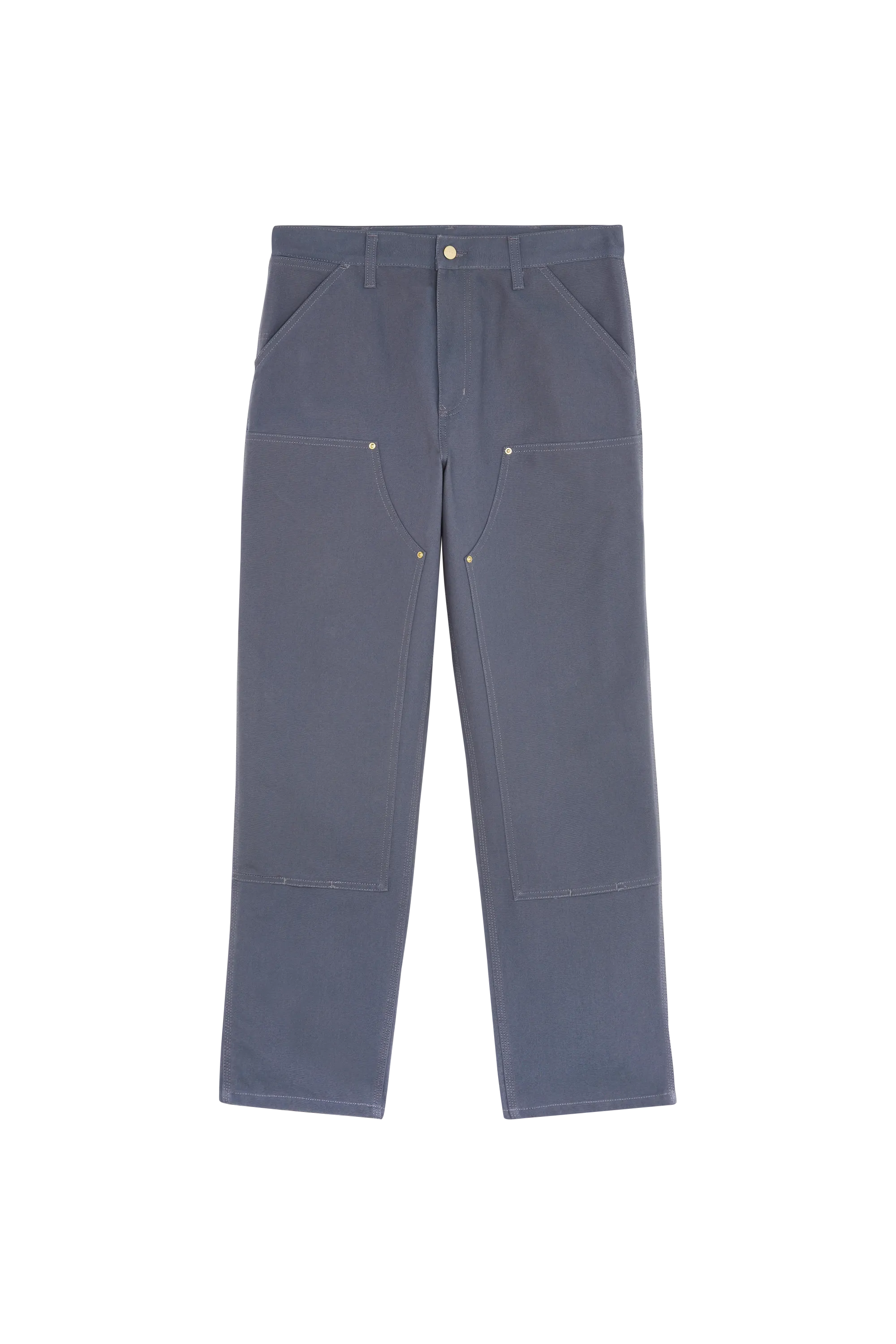 CARHARTT WIP Pantalon Double Knee Gris