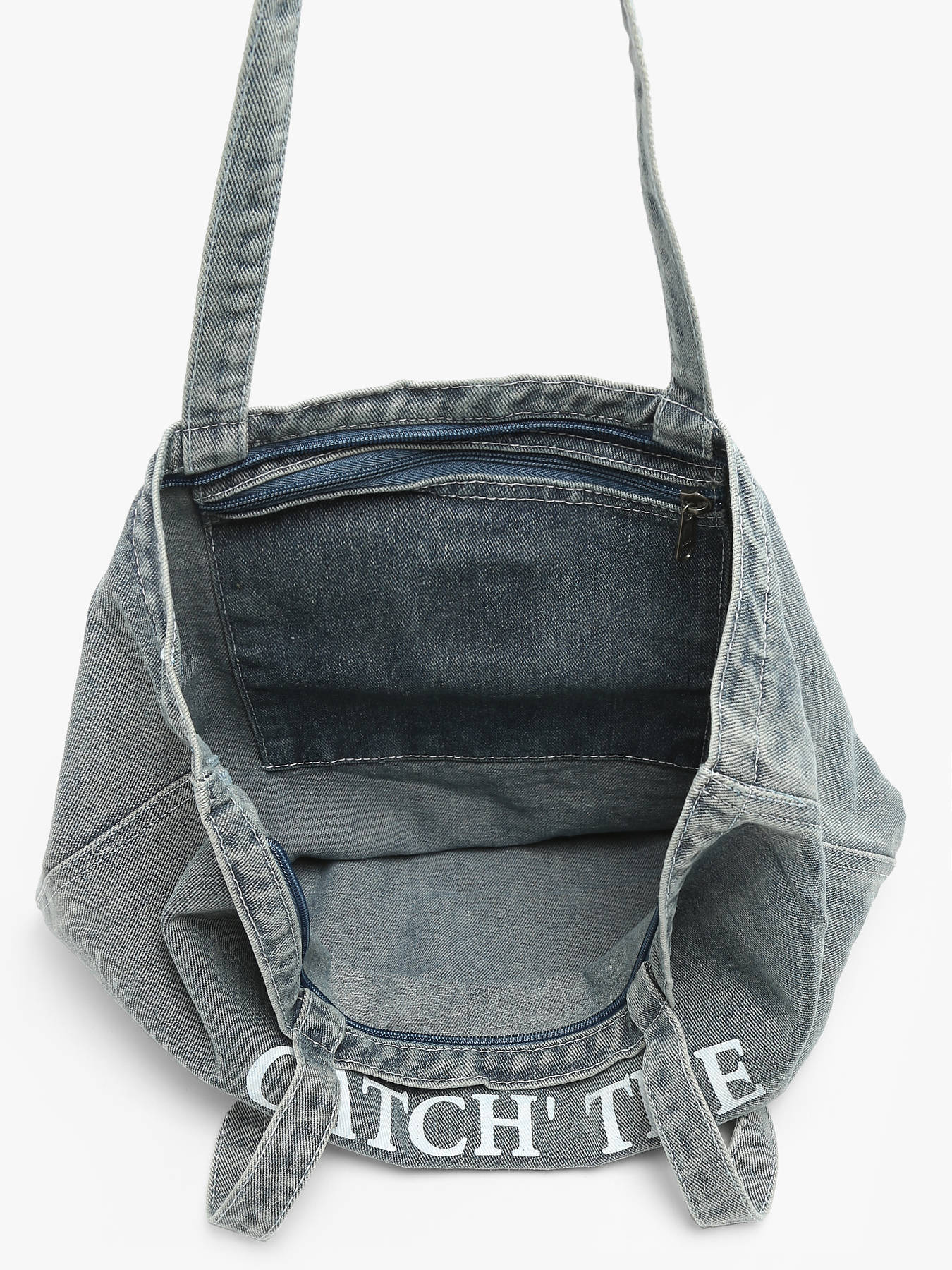 sac port paule Denim coton MINIPRIX