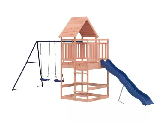 Aire de jeux d'extérieur bois massif de douglas